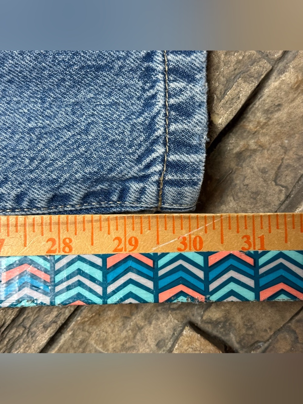 NEW Cotton: On Relaxed Wide Leg Jeans Womens 26 Blue Mid Rise Medium wash NWT - Picture 11 of 12